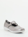 Stuppy – Mary Jane aus Stretch mit Metallic-Finish