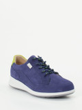 Finn Comfort – Komfort-Sneaker aus Nubukleder blau