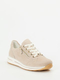 Ara – Sneaker aus Veloursleder in Beige