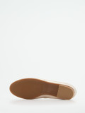 Hassia – Ballerinas aus Metallicleder champagner-beige