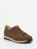 Finn Comfort – Komfort-Sneaker aus Nubukleder braun