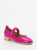 Everybody – Spangenpumps aus Kalbleder pink glänzend