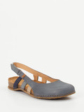 El Naturalista - Slipper aus Nubukleder in blau