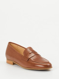 Mannori – Loafer aus Kalbleder Cognacbraun