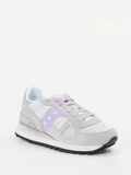Saucony – Retro-Sneaker aus Textil und Veloursleder hellgrau