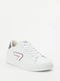 HUB - Sneaker aus Leder in weiß
