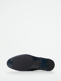 Galizio Torresi – Penny Loafer aus Kalbleder Schwarz