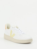 VEJA – Low-Top Sneaker aus veganem Glattleder Weiß