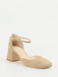 Konstantin Starke – Pumps aus Veloursleder beige
