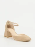 Konstantin Starke – Pumps aus Veloursleder beige