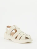 Ralph Harrison – Fischersandalen aus Kalbleder beige