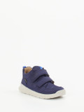 Superfit – Klettsneaker aus Nubukleder Dunkelblau