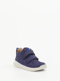 Superfit – Klettsneaker aus Nubukleder Dunkelblau