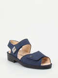 Finn Comfort – Komfortsandalen aus Nubukleder Blau