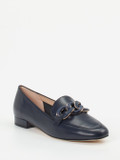 Andrea Puccini – Loafer aus Lammleder in Marineblau