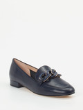 Andrea Puccini - Slipper aus Lammleder in blau