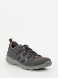Ecco – Outdoor-Sneaker aus Textil in Anthrazitgrau