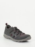 Ecco – Outdoor-Sneaker aus Textil in Anthrazitgrau