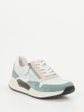 Gabor Comfort – Sneaker aus Kalbleder in Mintgrün