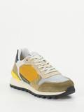 Ambitious – Retro-Sneaker aus Veloursleder Senfgelb