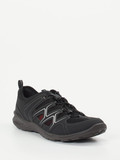 Ecco – Outdoor-Sneaker aus Textil in Schwarz