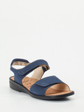 Ganter - Sandalette aus Nubukleder in blau