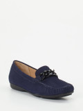 Ralph Harrison – Loafer aus Nubukleder in Tintenblau
