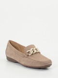 Ralph Harrison – Loafer aus Nubukleder in Beige