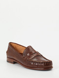 Andrea Puccini - Slipper aus Kalbleder in braun