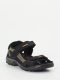 Ecco – Trekking-Sandalen aus Textil Schwarz