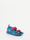 Affenzahn – Kindersandalen aus Textil in Türkisblau