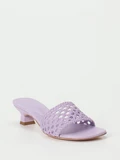 Unützer - Pantolette aus Flechtleder in blau