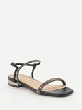 Andrea Puccini - Sandalette aus Metallic