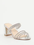 Ralph Harrison - Pantolette aus Metallic in silber