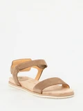Truman's - Sandale aus Veloursleder in braun