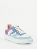 Voile Blanche – Sneaker aus Veloursleder in Pastell