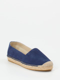 Andrea Puccini – Espadrilles aus Veloursleder marineblau