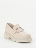 Kennel & Schmenger – Loafer aus Nubukleder cremebeige