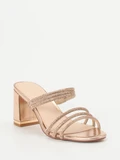 Ralph Harrison - Pantolette aus Metallic in rosa