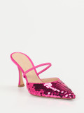 Konstantin Starke – Slingpumps aus Metallic mit Pailletten