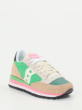Saucony – Retro-Sneaker aus Textil und Veloursleder