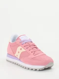 Saucony – Retro-Sneaker aus Veloursleder und Textil rosa