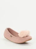 Living Kitzbühel – Ballerina-Hausschuhe aus Wolle altrosa
