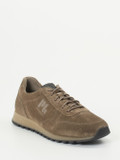 Pius Gabor – Retro-Sneaker aus Veloursleder Braun
