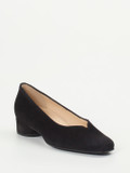 Hassia – Pumps aus Veloursleder schwarz