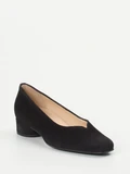 Hassia – Pumps aus Veloursleder schwarz
