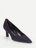 Konstantin Starke - Pumps aus Veloursleder in blau