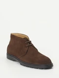 Tod's - Boots aus Veloursleder in braun