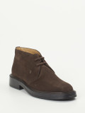Tod's – Desert Boots aus Veloursleder Dunkelbraun