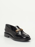 Tod's – Loafer aus Hochglanzleder Schwarz